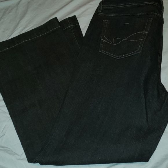 Faded Glory Denim - dark blue jeans